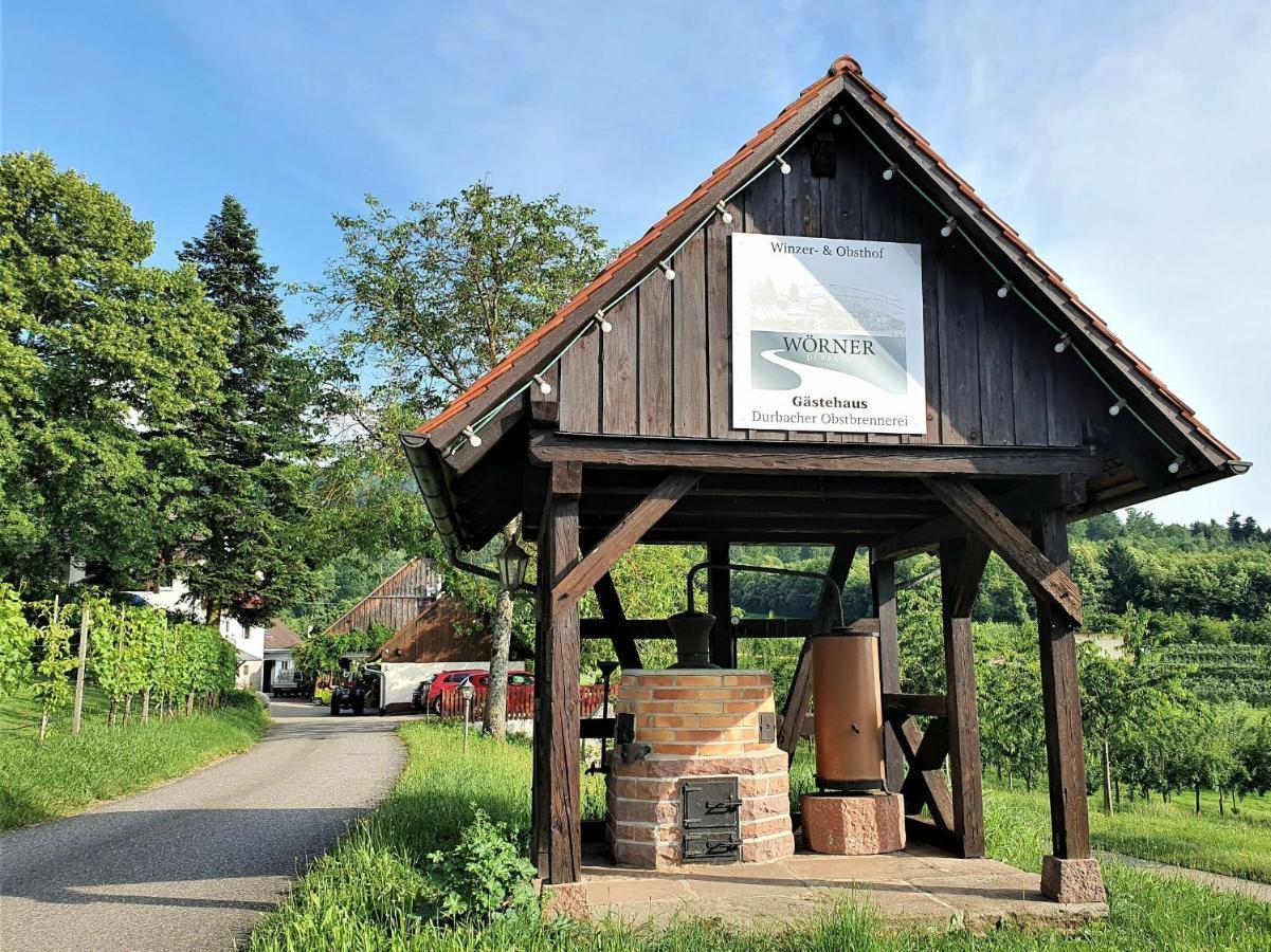 Gaestehaus Woerner Durbach Exterior photo